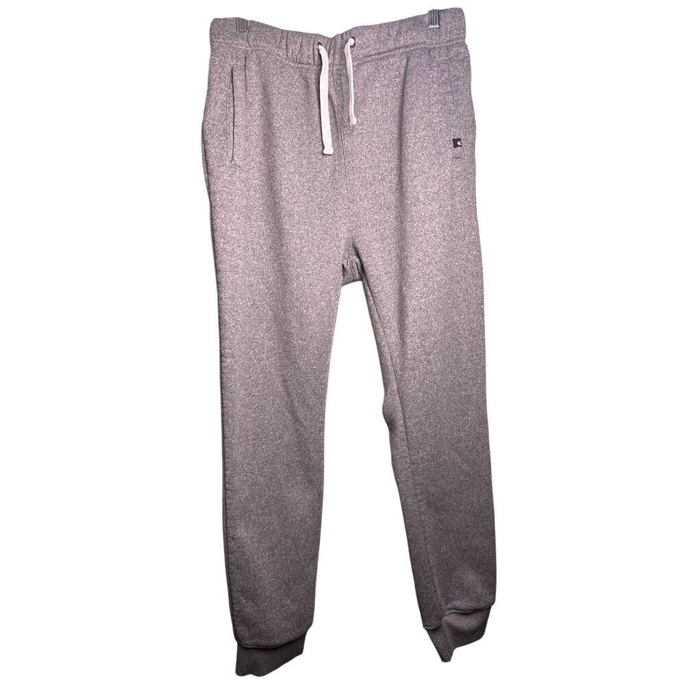 Zoo York Men’s Joggers Gray Fleece Size M Y2K Streetwear Casual Sweatpants